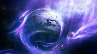 Purple Galaxy Wallpaper