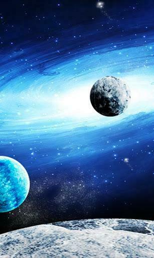And Moon 3d In Our Phone Earth Galaxy Live Wallpaper