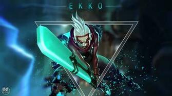 League Of Legends Ekko Wallpaper By Raiozgama On