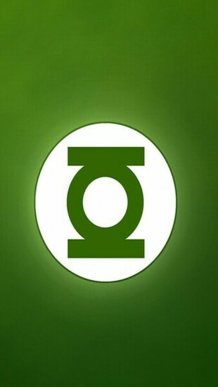 Green Lantern Logo Wallpaper iPhone