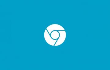 Wallpaper Background Blue Logo Chrome Fon