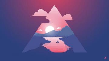 Illustration Wallpaper Top Background