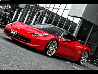 Ferrari Italia Widescreen Car Wallpaper