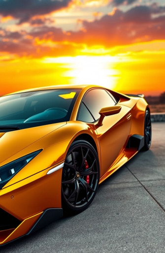 Gold Lamborghini Wallpaper