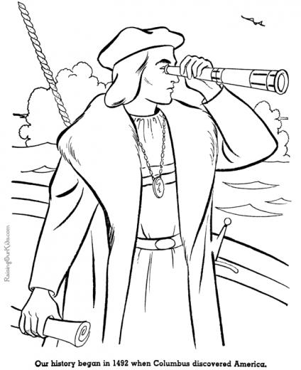 Columbus Day Clipart Black And White Wallpaper Image