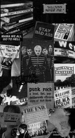Wallpaper Aesthetic Mcr In My Chemical Romance