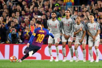 Messi Kick Computer Wallpaper