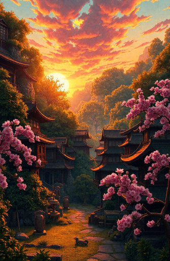 Hidden Leaf Village Wallpaper
