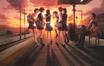 Wallpaper Machine The Sky Clouds Sunset Bench Girls Posts