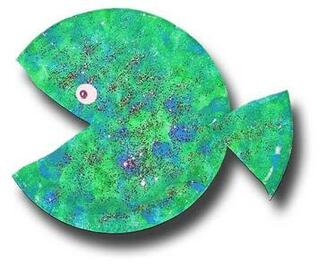 Paper Crafts For Children Plate Fish