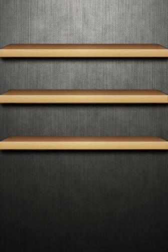 iPhone Three Shelf Wallpaper By Ggferrier