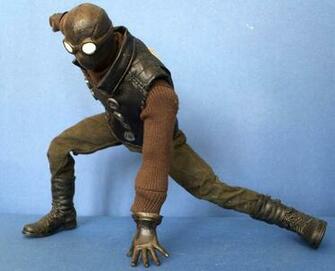 Spider Man Noir Custom Doll By Somethinggerman