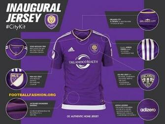 Orlando City Soccer Club Adidas Home Jersey Kit Shirt