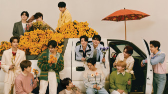 Seventeen Ready To Love Group Members 4k Phone iPhone Wallpaper