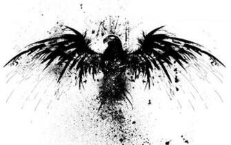 Eagle Splatter HD Wallpaper Vector Designs