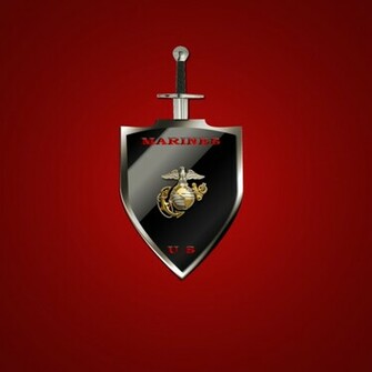 Marine Corps iPad Usmc Red Shield