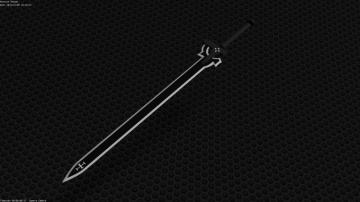 Wip The Elucidator An Anime Weapon V2 By Kazutox Senpai On