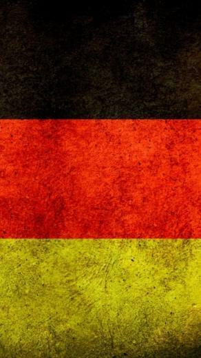 Tattered German Flag iPhone Wallpaper