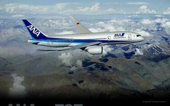 Ana All Nippon Airways Boeing Dreamliner Wallp Auto Wallpaper