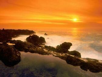 Sunset Verdes Peninsula California Wallpaper Hq