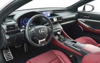 Lexus Rc F Sport Interior Design Wallpaper HD