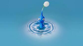 Hey Pikmin Blue UHD 4k Wallpaper