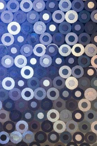 Blue Metallic Circles Background And Textures Cr103