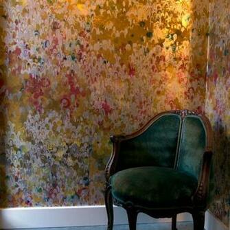 Flat Vernacular Wallpaper Arte