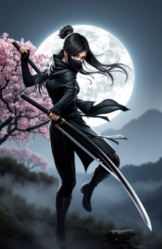Female Ninja Wallpaper