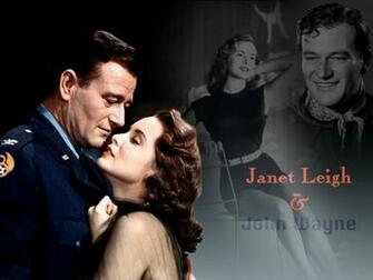 Classic Movies Image John Wayne And Janet Leigh Wallpaper HD
