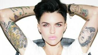 Ruby Rose Tattoos HD Wallpaper Wallpaperfx