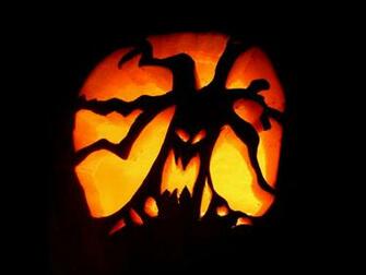 Scary Halloween HD Wallpaper Background Pumpkins