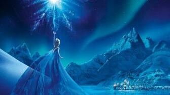 HD Wallpaper Elsa Of Arendelle Spell Landscape