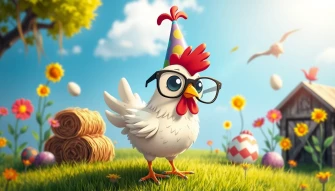 Funny Chicken Wallpaper