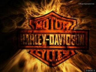 Fired Harley Davidson Wallpaper