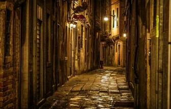 Wallpaper Road Light Night The City Stones Street