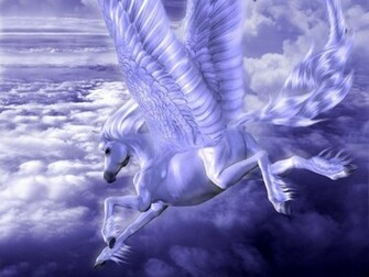 Pegasus Unicorn Fantasy Animals Wallpaper