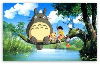 Ghibli My Neighbor HD Desktop Wallpaper High Definition Fullscreen