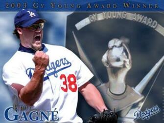 Desktop Wallpaper For Eric Gagne Baseball Los Angeles Dodgers