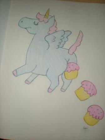 Unicorn Pooping Cupcakes By Inlovewitedwardc