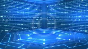Matrix Studio Animated Background Camera