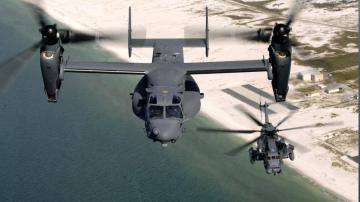 Military Cv Osprey Mh Pave Low Aircraft