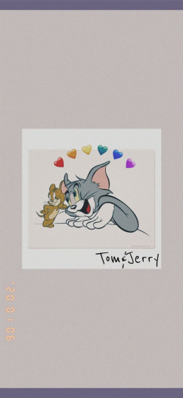 Tom And Jerry Aesthetic Wallpaper