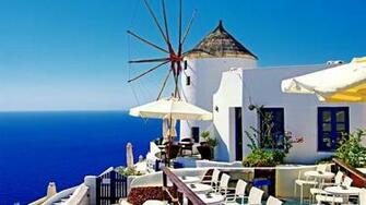 Greece Oia Santorini Wallpaper HD