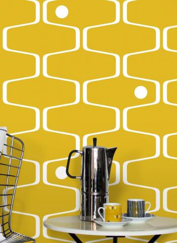 Wallpaper Nirvanus Yellow From The 70s