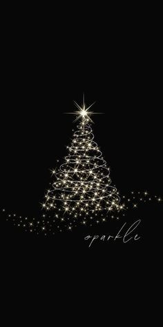 Dark Christmas Aesthetic Wallpaper For iPhone