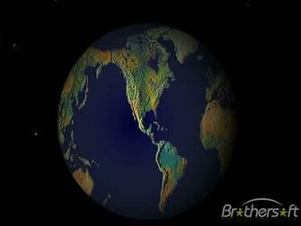 3d Earth Screensaver