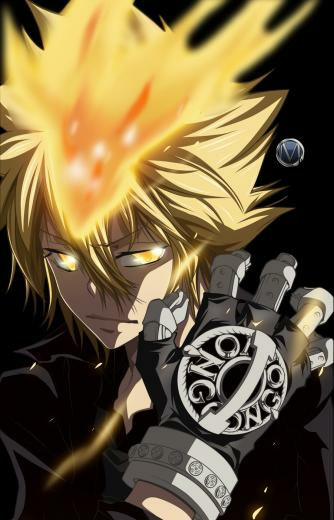 Render Hitman Reborn Katekyo Tsuna Badass