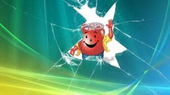 Kool Aid Microsoft Windows Broken Screen Wallpaper Hq