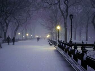 Central Park Winter Wallpaper